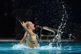 (SP)CHINA-BEIJING-WORLD AQUATICS ARTISTIC SWIMMING-WORLD CUP (CN)