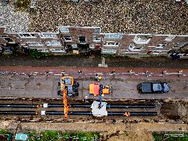 Construction Of A Heating Network - The Hague