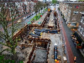 Construction Of A Heating Network - The Hague