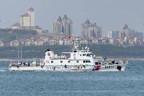 Coast Guard Vessel in Yantai