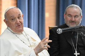Pope Francis Met With Some Parish Priests - Vatican