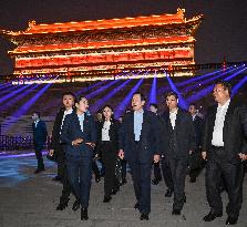 CHINA-SHAANXI-XI'AN-MA YING-JEOU-TAIWAN YOUTH-VISIT (CN)