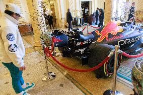 Red Bull Race Vehicle On Display In DC