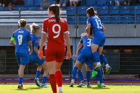 (SP)SLOVENIA-LJUBLJANA-FOOTBALL-UEFA WOMEN'S EUROPEAN QUALIFIERS