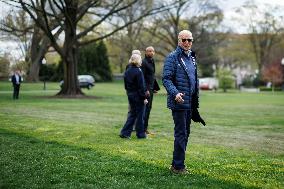 Joe Biden Leaves White House - Washington