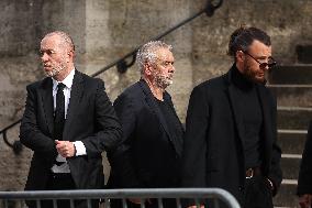 Funeral Of Jean-Yves Le Fur - Paris