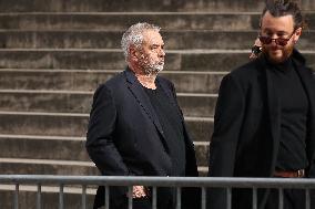 Funeral Of Jean-Yves Le Fur - Paris