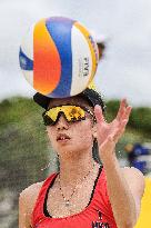 (SP)THE PHILIPPINES-LAGUNA PROVINCE-BEACH VOLLEYBALL-AVC BEACH TOUR NUVALI OPEN