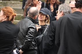 Funeral Of Jean-Yves Le Fur - Paris