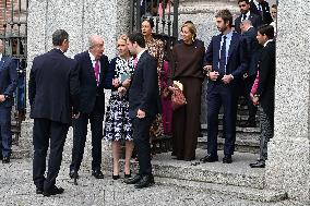 Royal Family At Jose Luis Martinez Almeida's Wedding - Madrid