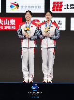 (SP)CHINA-BEIJING-ARTISTIC SWIMMING-WORLD AQUATICS-WORLD CUP-DAY 2(CN)