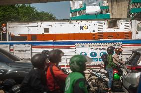 Trains Ahead of the Eid Mubarak 2024 Transport Season - Indonesia