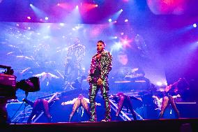 Jason Derulo Performs During The Nu King Tour In Milan