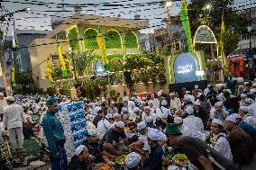 Iftar Gathering At The 27th Night Of Ramadan In Jakarta Arab Village