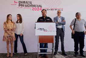 National Electoral Institute Presents The First Set Where The 1st Presidential Debate Will Take Place In Mexico