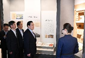 CHINA-SHAANXI-MA YING-JEOU-CHINA NATIONAL ARCHIVES OF PUBLICATIONS AND CULTURE-XI'AN BRANCH-VISIT (CN)