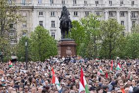 HUNGARY-BUDAPEST-ANTI-GOVERNMENT DEMONSTRATION