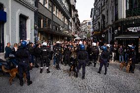 An Anti-fascist Demonstration In Porto