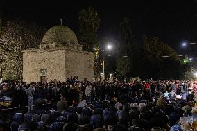 Last Friday Prayer - Jerusalem