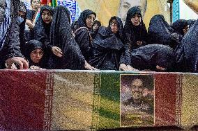 Funeral Of IRGC Members Killed In Syria - Tehran