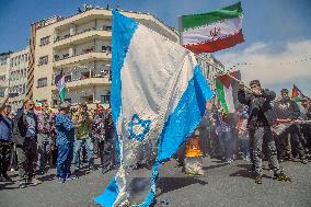 Funeral Of IRGC Members Killed In Syria - Tehran