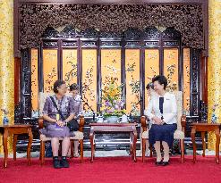 CHINA-BEIJING-SHEN YIQIN-THAI PRINCESS-MEETING (CN)