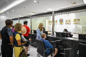 CHINA-TIANJIN-INT'L CRUISE HOME PORT-FOREIGN TOURISTS (CN)