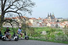 CZECH REPUBLIC-PRAGUE-SPRING SCENERY