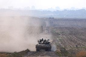 (FOCUS)ISRAEL-SDEROT-GAZA-BORDER-TROOP WITHDRAWAL