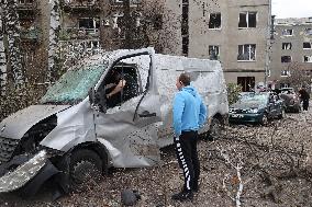 Kharkiv after Russian shelling on April 7, 2024