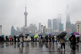 Tourist in Shanghai