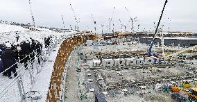 Construction for 2025 World Expo in Osaka