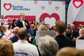 Donald Tusk In Krakow