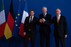 Trilateral Summit France, Italy, Germany