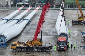Wind Turbine Blades Trade in Yangzhou