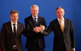 Trilateral Meeting On European Industrial Policy - Paris
