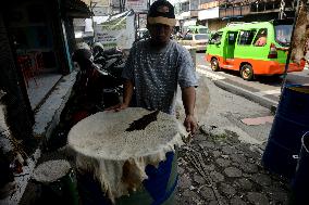Craftsmen Drums Ahead Of Eid Al-Fitr In Indonesia