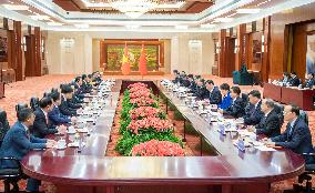 CHINA-BEIJING-ZHAO LEJI-NATIONAL ASSEMBLY OF VIETNAM-CHAIRMAN-TALKS (CN)