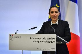 Presentation Of The Ecological Civic Service - Paris