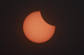 Solar Eclipse In Mexico