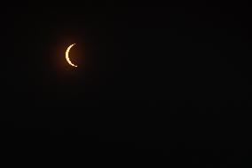 2024 Solar eclipse in Washington, DC