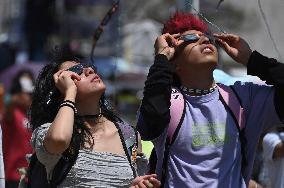 North America Awed By Total Solar Eclipse - Mexico