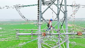 High Voltage Line Maintenance in Chuzhou
