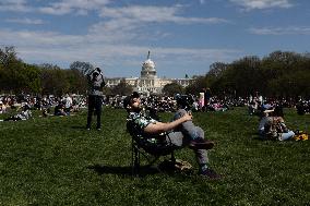 North America Awed By Total Solar Eclipse - Washington