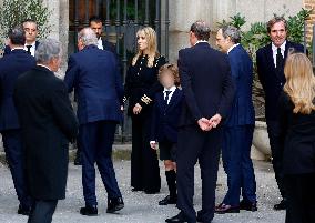 Funeral Mass Of Fernando Gomez-Acebo De Borbon - Madrid