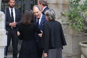 Funeral Mass Of Fernando Gomez-Acebo De Borbon - Madrid