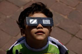 Total Solar Eclipse Observed In Mexico