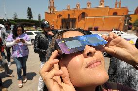 Total Solar Eclipse Observed  Over Queretaro