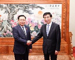 CHINA-BEIJING-WANG HUNING-NATIONAL ASSEMBLY OF VIETNAM-CHAIRMAN-MEETING (CN)
