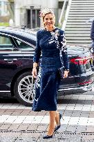 Queen Maxima At The 45th Anniversary Of The Nibud - Utrecht